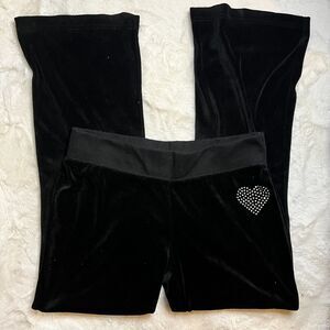 Hard Candy Velour Rhinestone pant